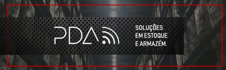 Logotipo PDA — Soluções em Estoque e Armazém